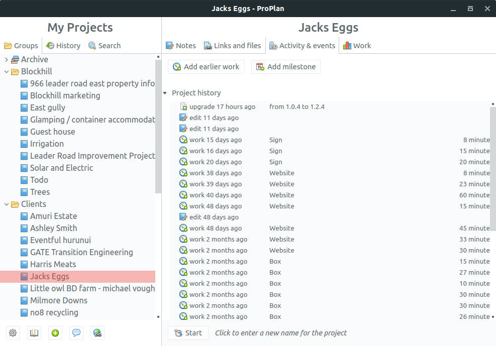 Proplan - Simple project management