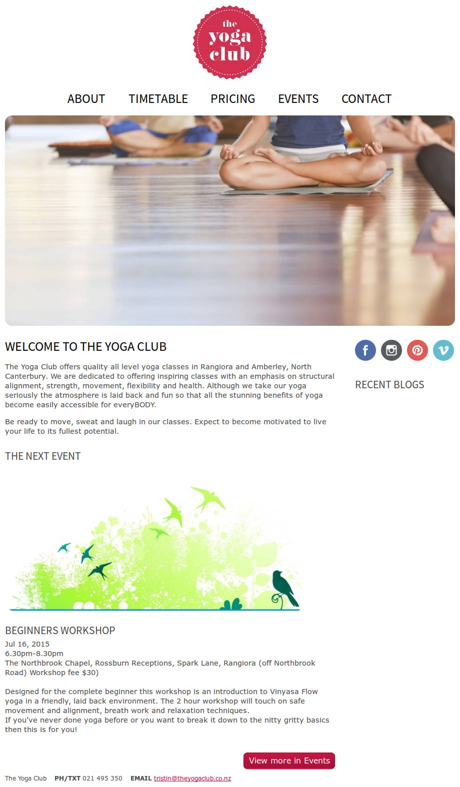 The Yoga Club